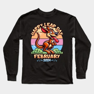 Happy Leap Day 2024 Long Sleeve T-Shirt